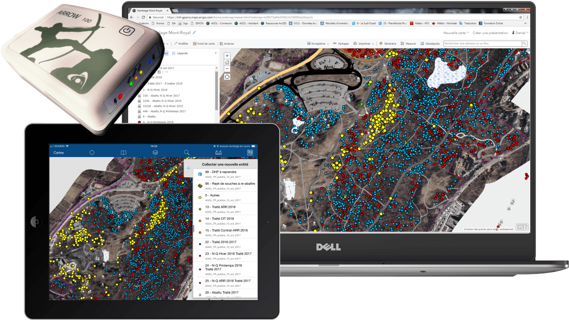 2018 Esri Uc Field App Introduction Session (1494x669), Png Download