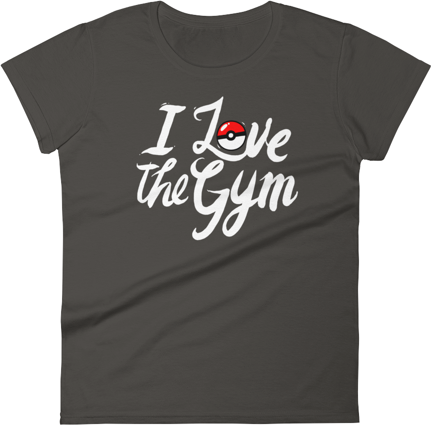 Women's Tshirt Love Gym (1000x1000), Png Download