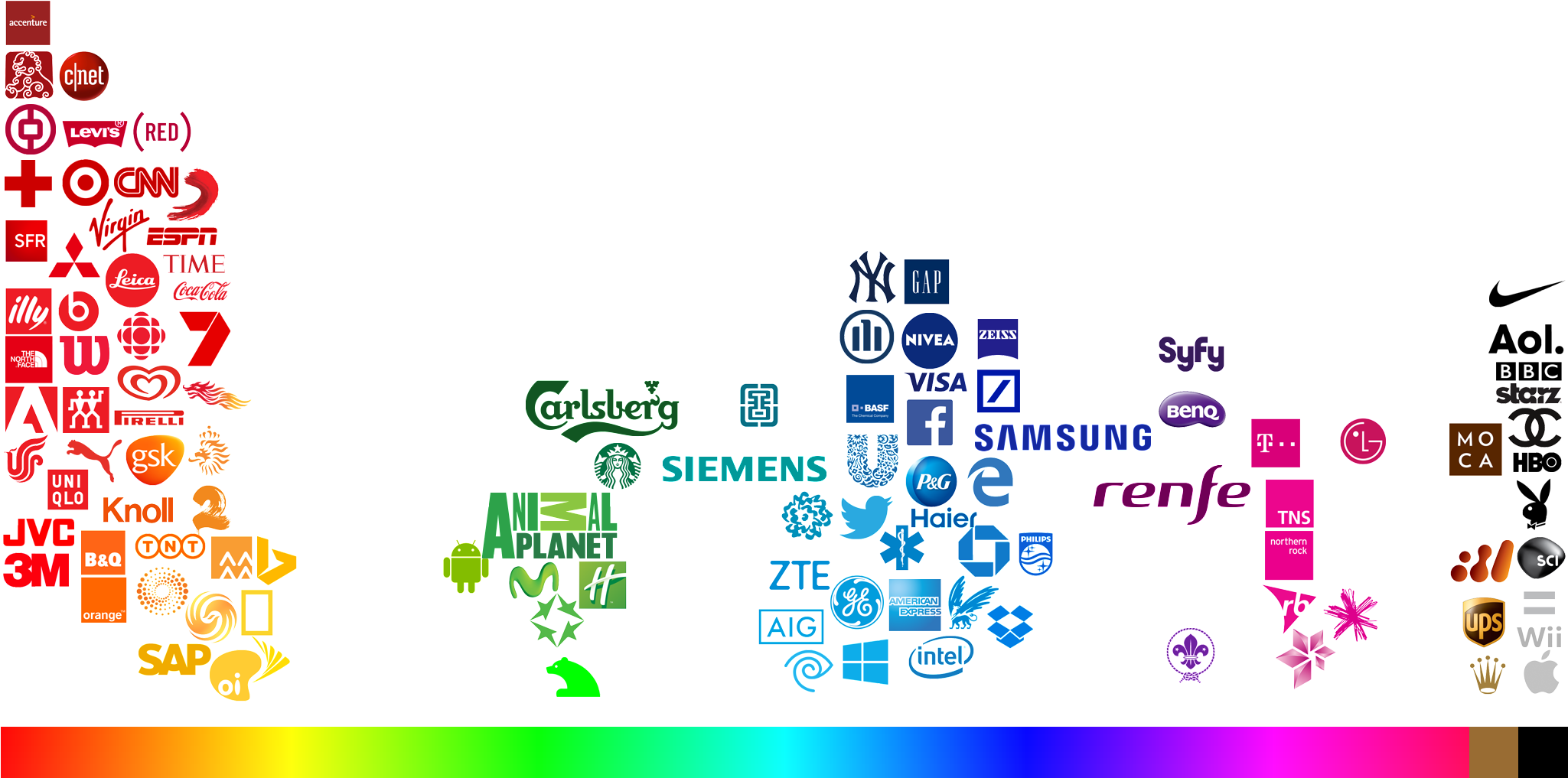 Logo Colors Logok Map (2048x1024), Png Download