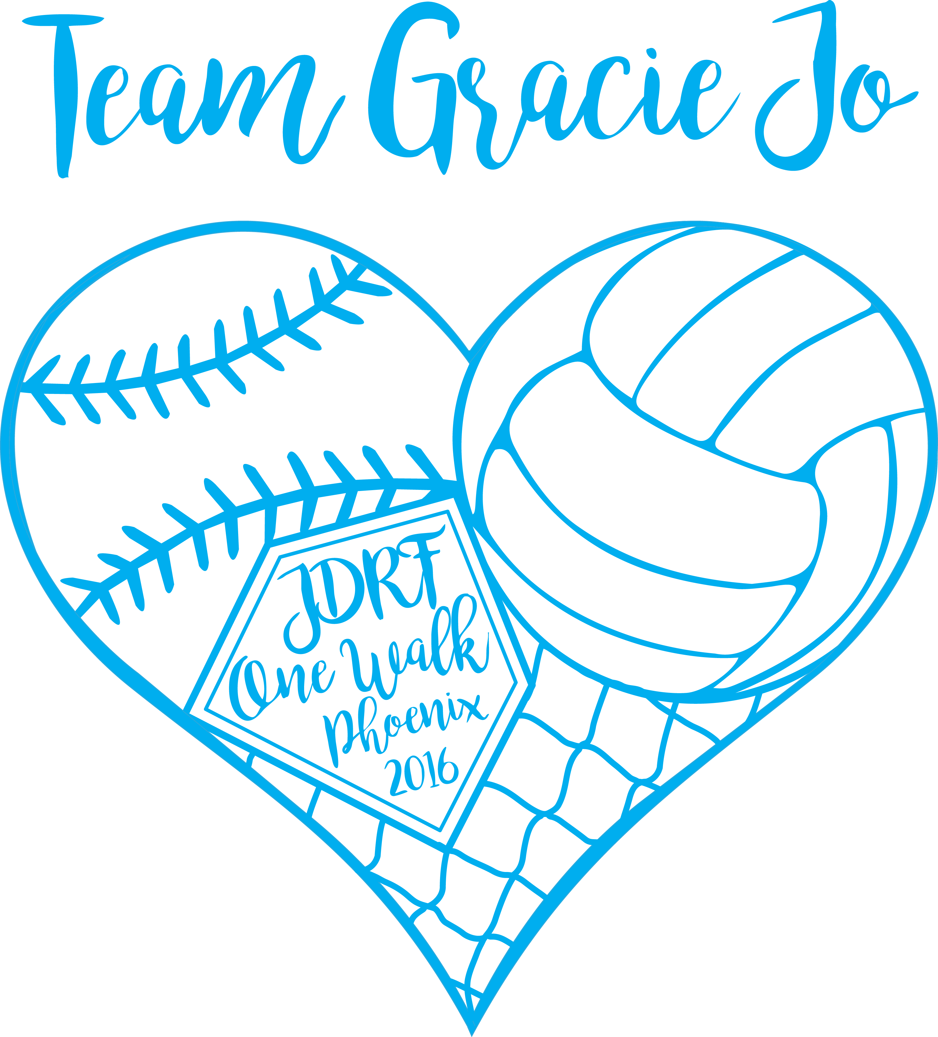 Jdrf T-shirts (3257x3601), Png Download