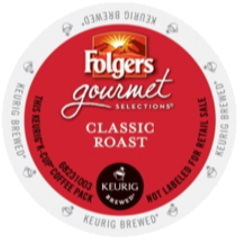 Folgersâ® Classic Roastâ® K-cup Coffee 24/box (850x850), Png Download