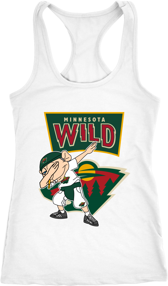 Nhl Minnesota Wild Jeffy Dabbing Super Mario Logan (1024x1024), Png Download