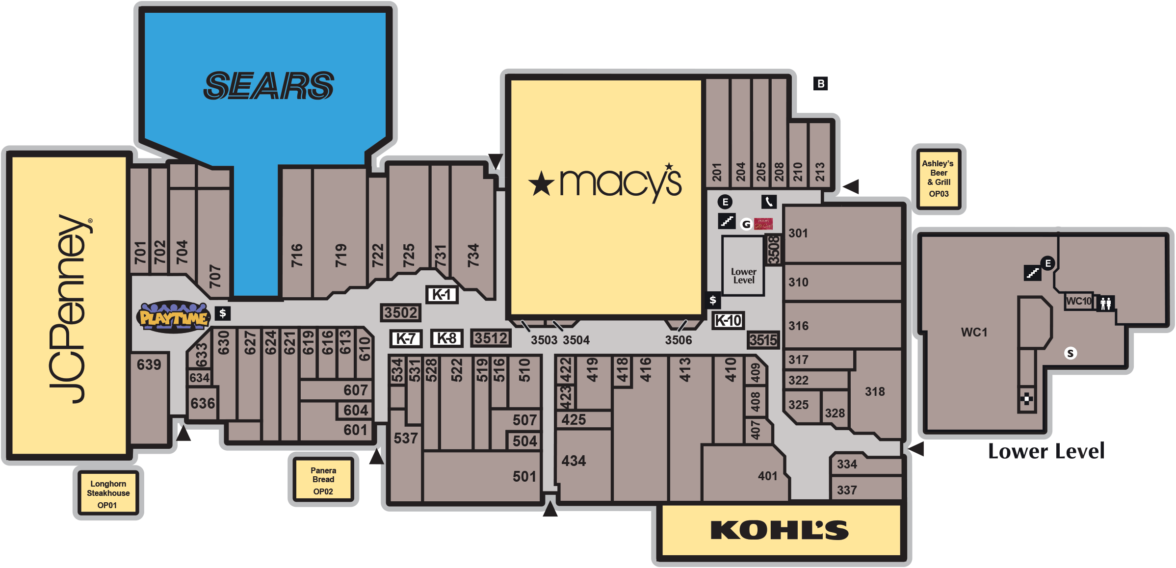Sears Optical (2397x1158), Png Download