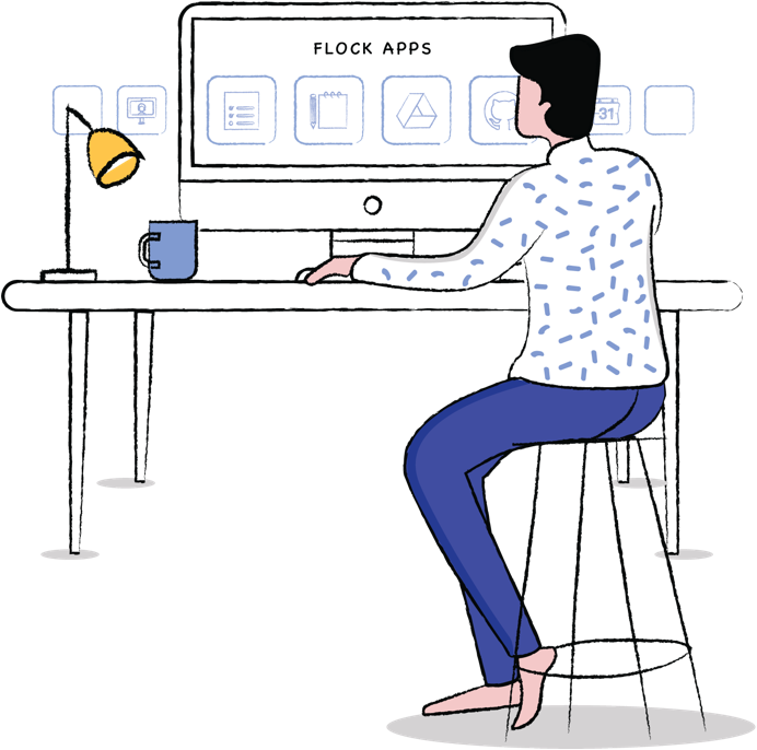 Flock Apps Are Not Just For Power Users (692x686), Png Download