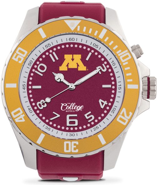 Minnesota Golden Gophers Watches (565x600), Png Download