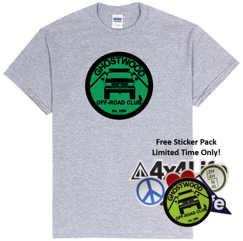 Twin Peaks Ghostwood Off-road Club Tee (1024x970), Png Download