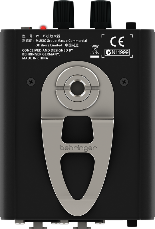 Behringer P1/b Personal In-ear Monitor Amplifier (543x800), Png Download