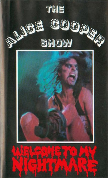 1975 Welcome To My Nightmare Vhs/dvd (706x600), Png Download