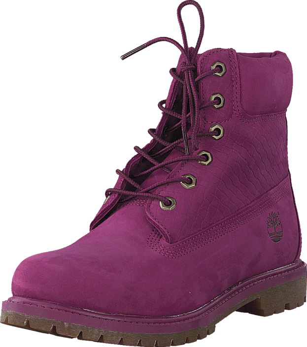 6in Premium Boot W Magenta Purple (623x705), Png Download