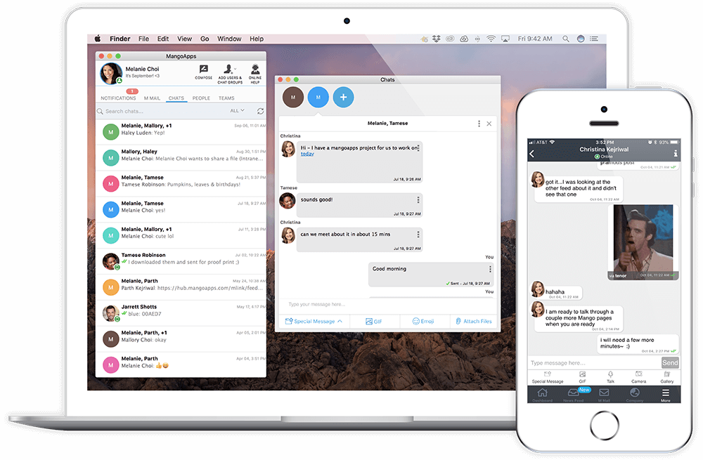 Instant Messaging From Anywhere (1000x655), Png Download