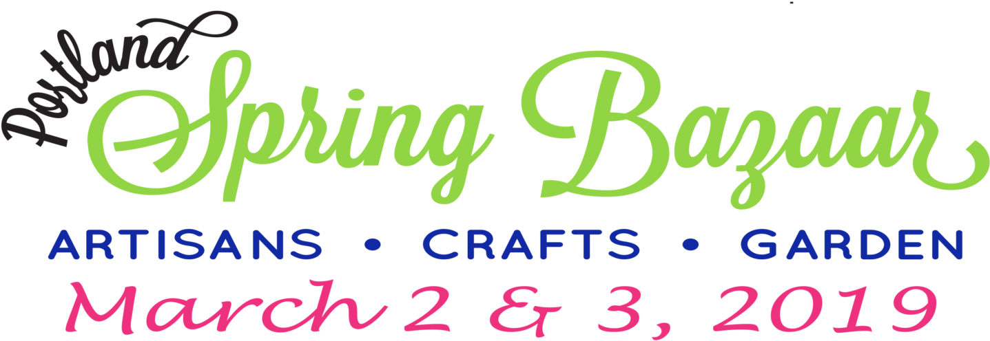 2019 Portland Spring Bazaar (1600x509), Png Download