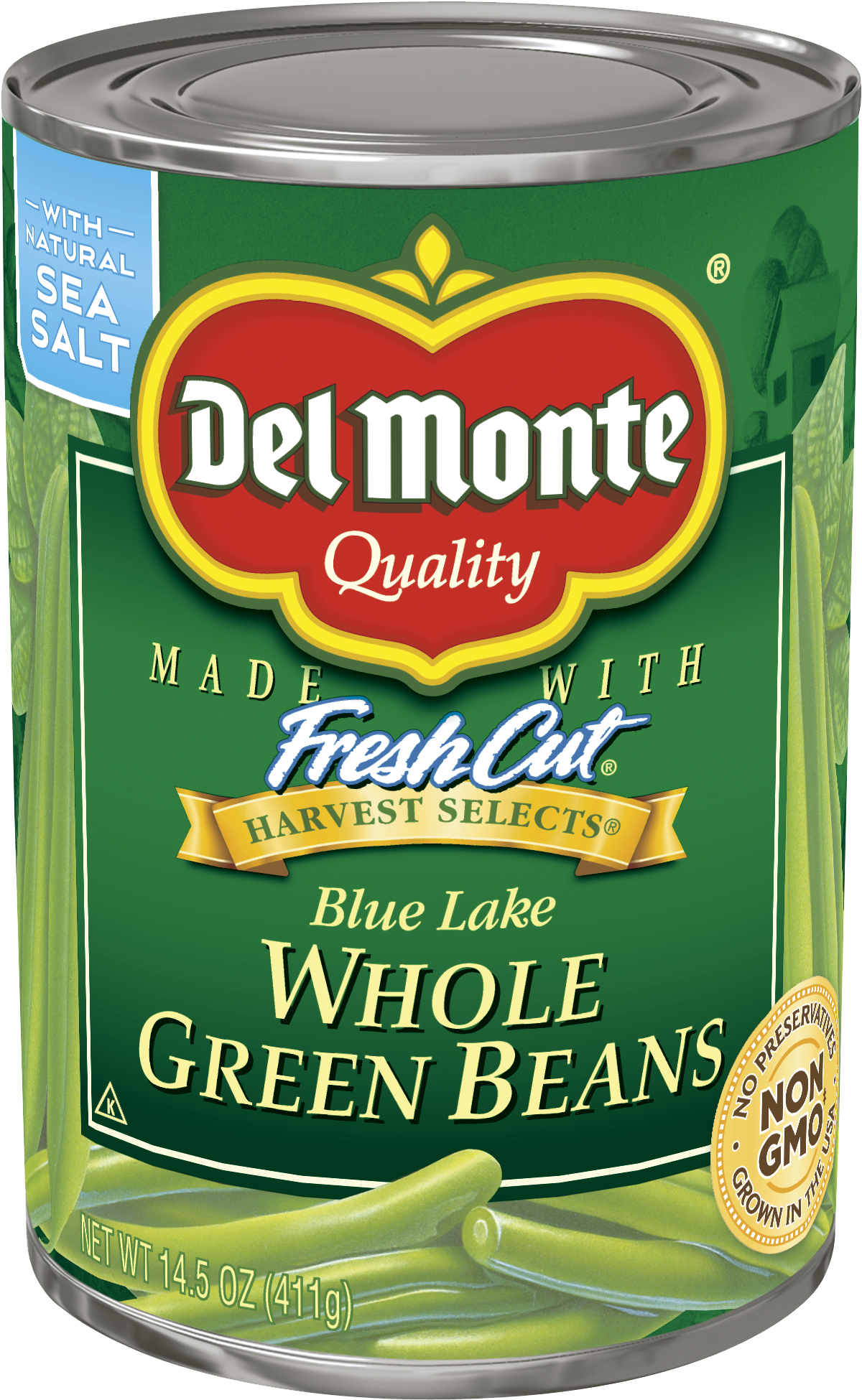 Del Monte Whole Green Beans, (1273x2023), Png Download