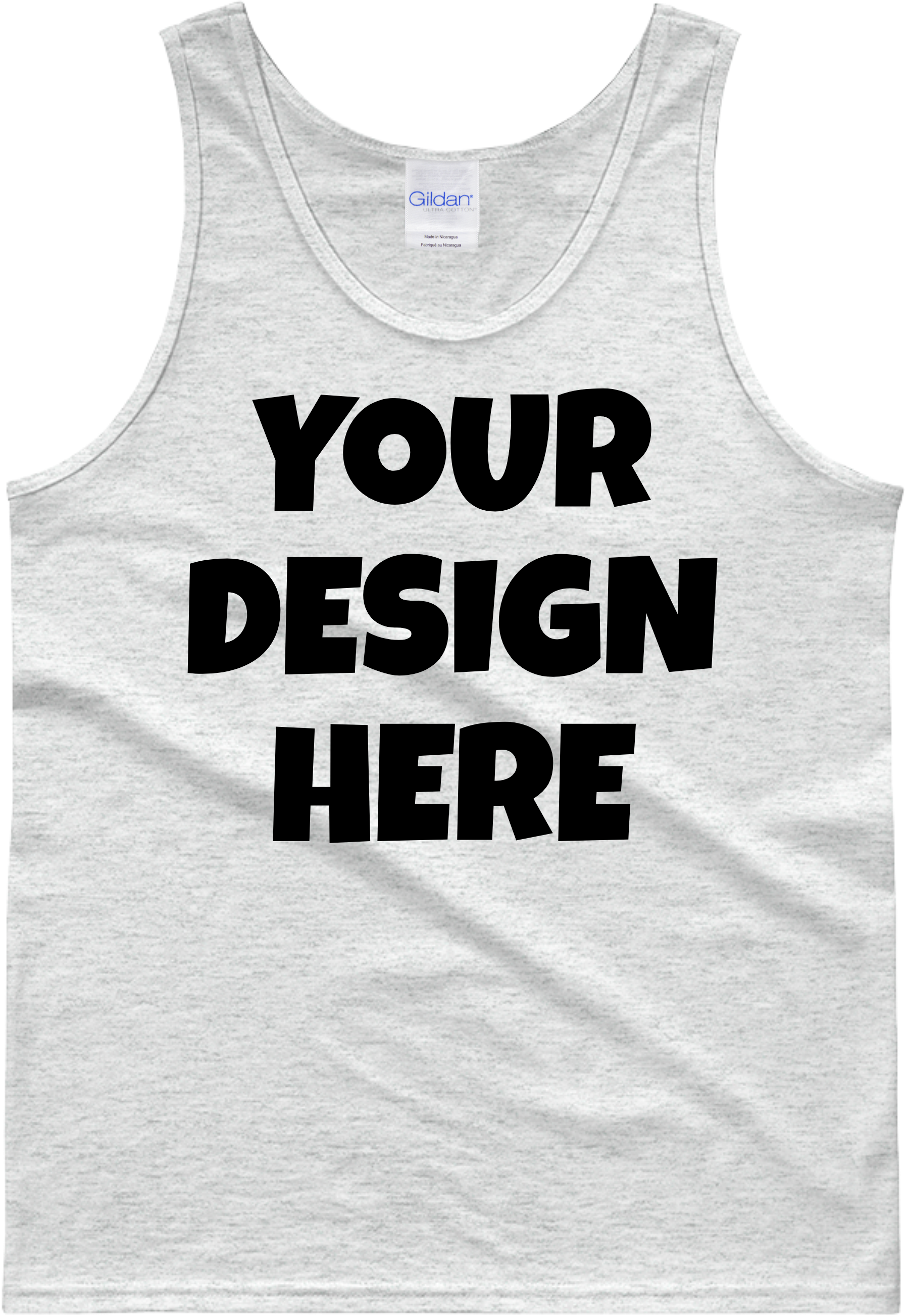 Gildan 2200 Adult Tank Top Mockups (3000x3000), Png Download