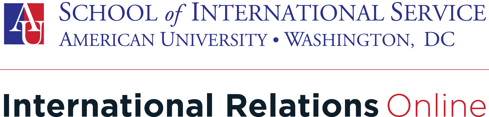 American University International Relations (2055x494), Png Download