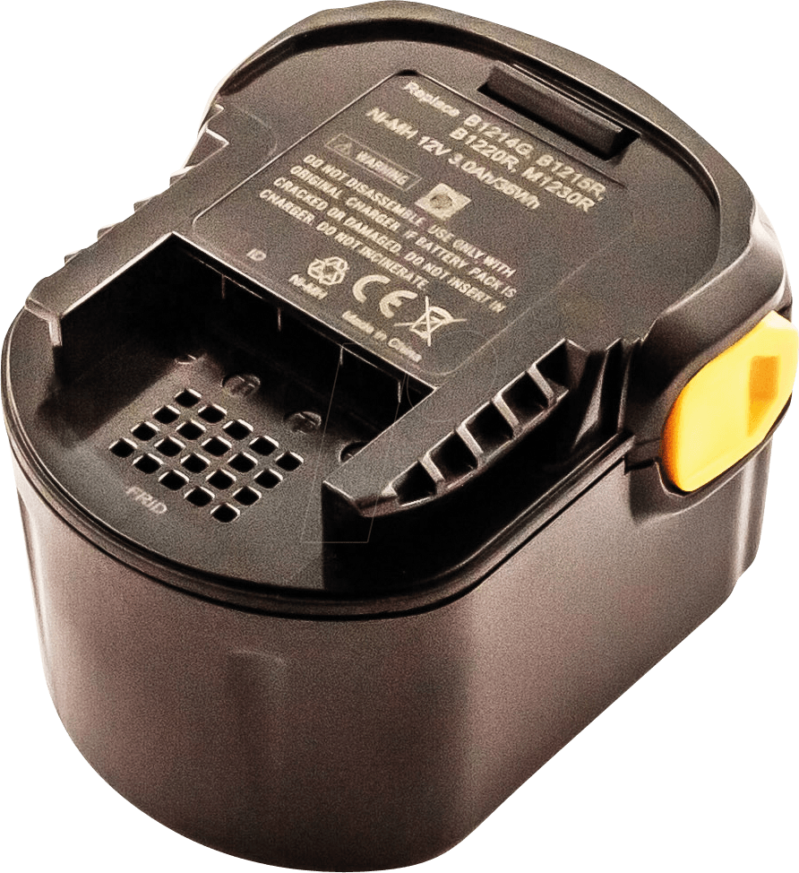 Battery For Aeg Tools, 12 V Frei (892x974), Png Download