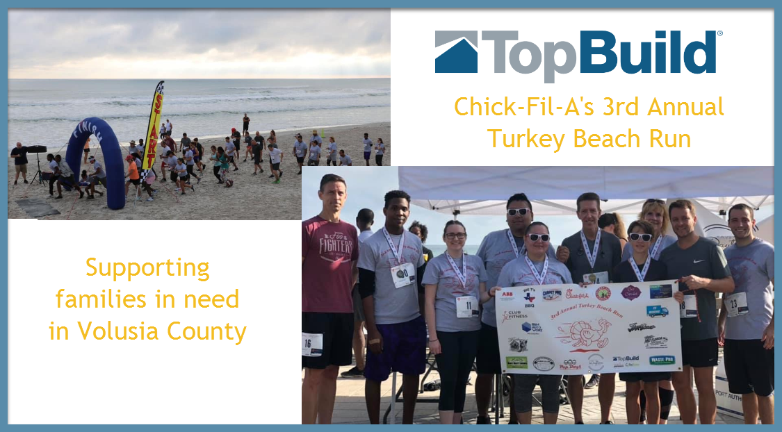 Topbuild Was Pleased To Sponsor Chick Fil A's 3rd Annual (1125x622), Png Download
