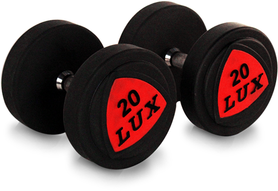 Dp-02 Gym Equipment Dumbells/rubber Dumbbell Wholesale (600x600), Png Download