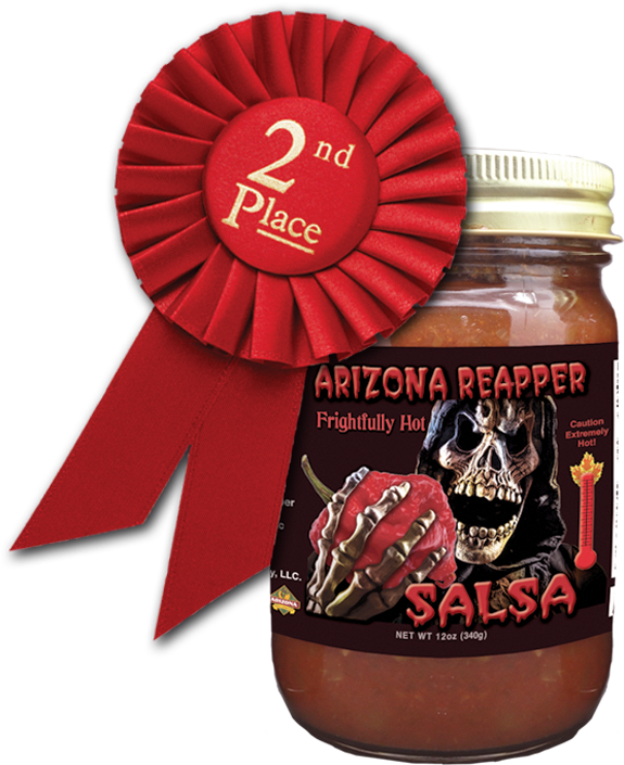 Arizona Reapper™ Award Winning Salsa 12 Oz (616x743), Png Download