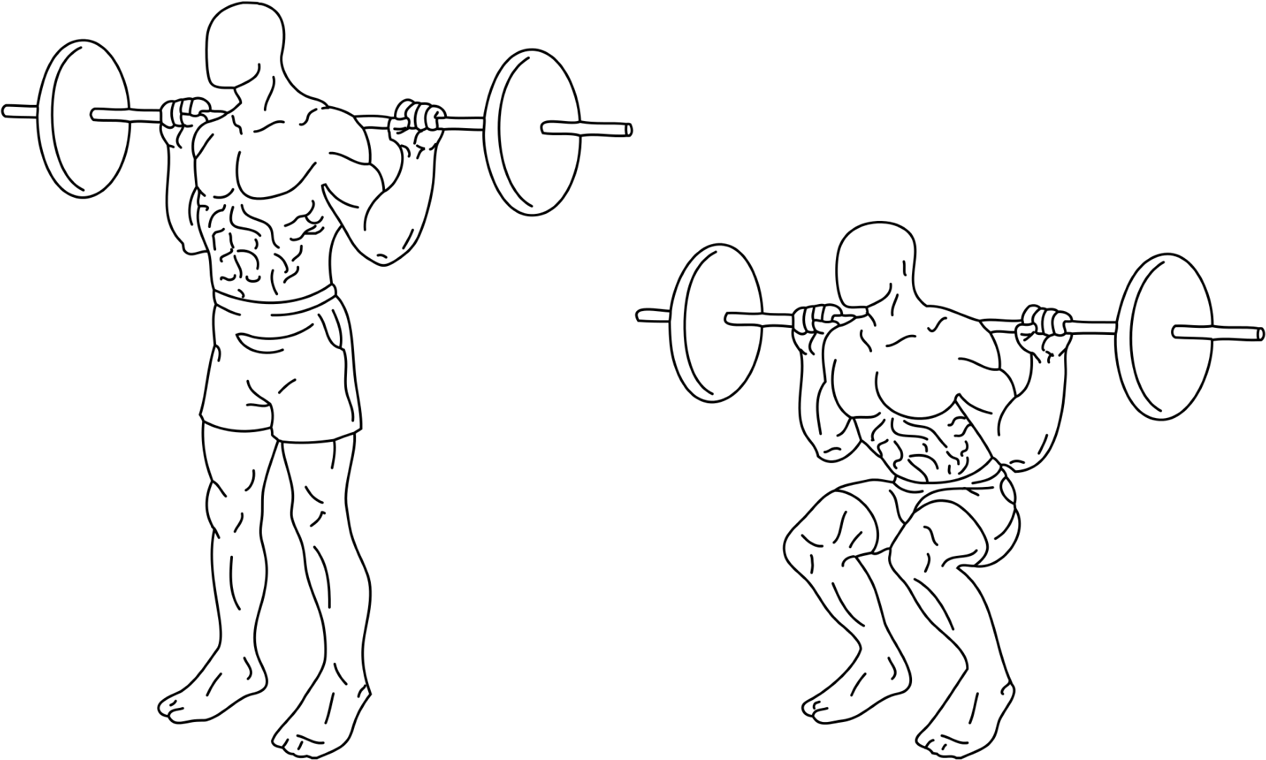 2000px-squats - Svg (1831x1080), Png Download