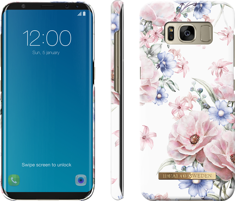 Ideal Of Sweden Fashion Case Samsung Galaxy S8 Floral (800x683), Png Download