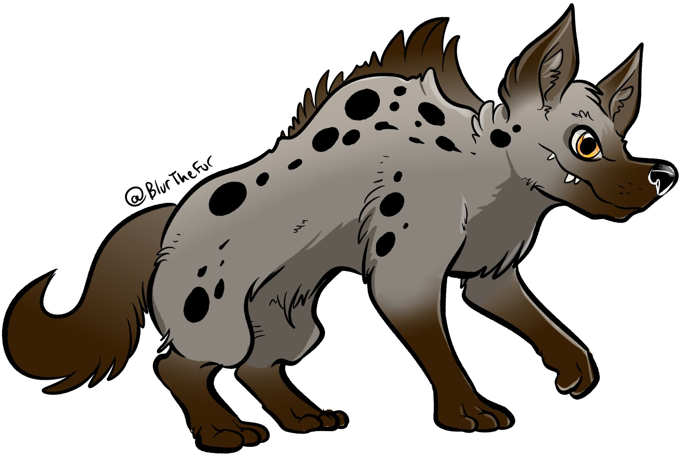 Hyena Transparent Image (1360x976), Png Download