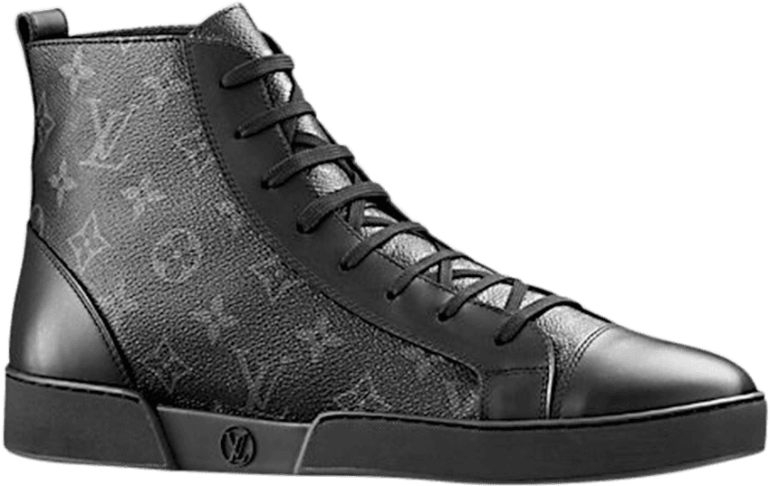 Louis Vuitton Match-up Sneaker Boot 'black' (850x537), Png Download