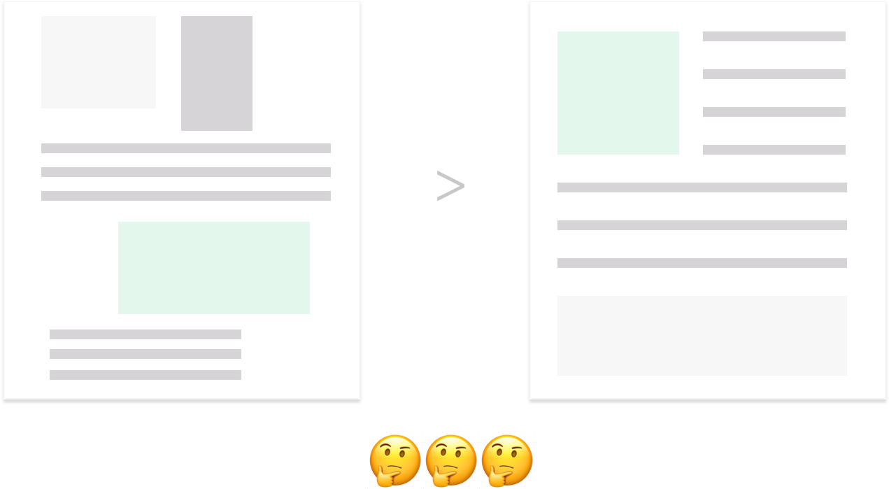 Make The Page Cleaner, Reduce Users' Mental Loads, (1536x820), Png Download