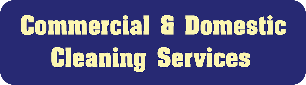 Residential & Commercial Cleaning Services (1200x333), Png Download