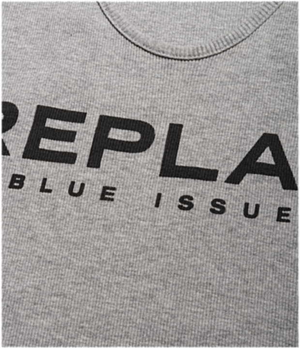Replay Ladies Medium Grey Melange W3675c (625x1200), Png Download
