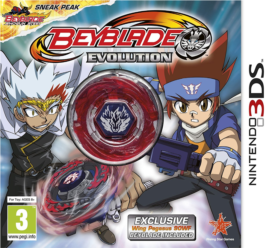 Beyblade Evolution Collector's Edition Nintendo 3ds (1050x982), Png Download
