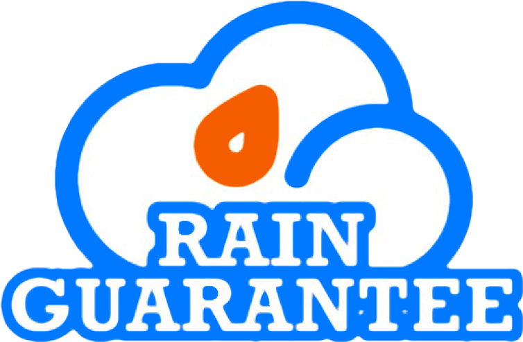 Window Cleaning Rain Guarantee (757x500), Png Download