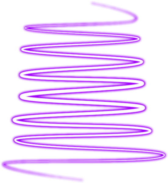 Neon Shape Overlay Png - Espiral Neon Png (490x533), Png Download
