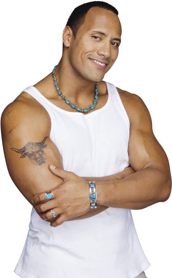 The Rock Cutout By Dipset1 - Dwayne Johnson Cutout (574x905), Png Download