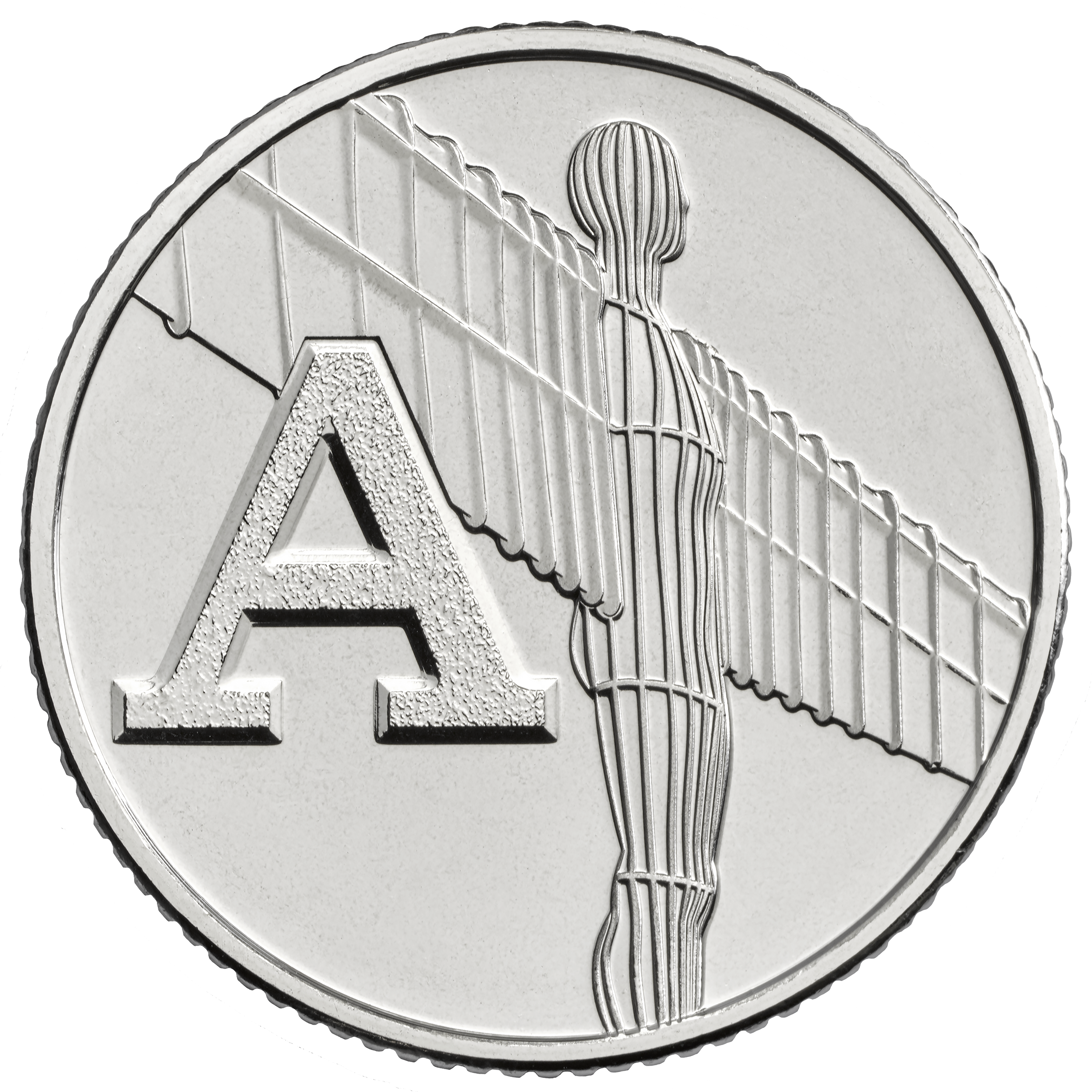 27 Show All - Angel Of The North 10p (2400x2400), Png Download