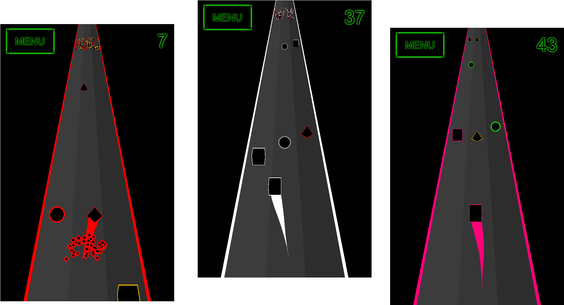 Neon Stage In Playstore - Lane (1920x1080), Png Download