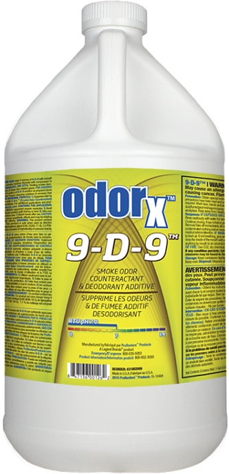 Odorx 9 D 9 Smoke Odor Counteractant & Deodorant Additive - Odor X 9d9 (750x750), Png Download