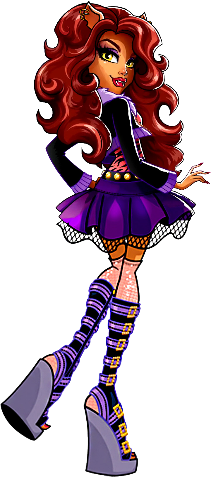 New Profile Art Monster High Room, New Monster High - Monster High New Ghoul In School Ps3 Game (743x1679), Png Download