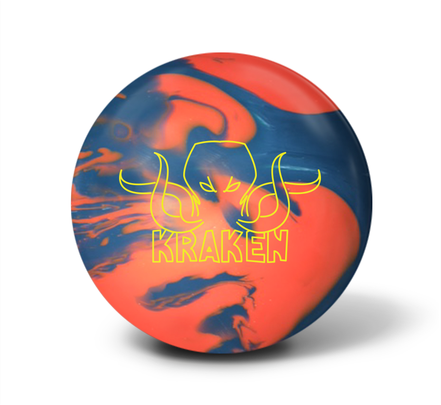 The Kraken Monster Bowling Ball - Monster Bowling Balls (900x827), Png Download