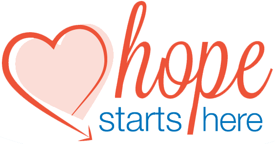 Hope Starts Here - Portable Network Graphics (563x304), Png Download