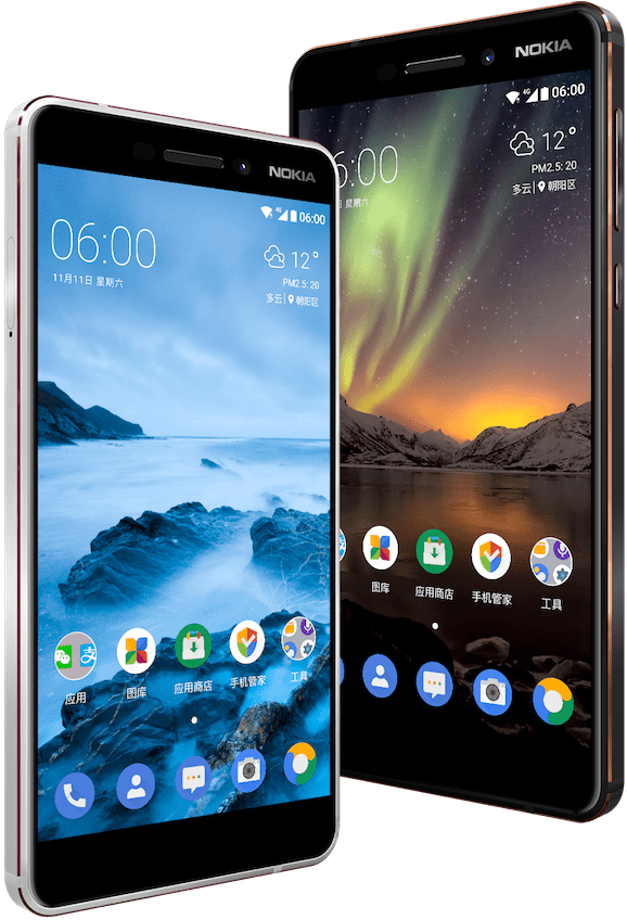Nokia 6 2018 Launched In China Starts At 230 - Nokia 6 2018 Phone (920x864), Png Download