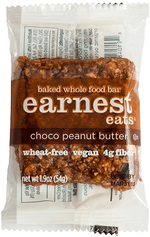 We Couldn't Resist The Tasty Duet Of Chocolate And - Earnest Eats Choco Peanut Butter Baked Whole Food Bars (304x480), Png Download