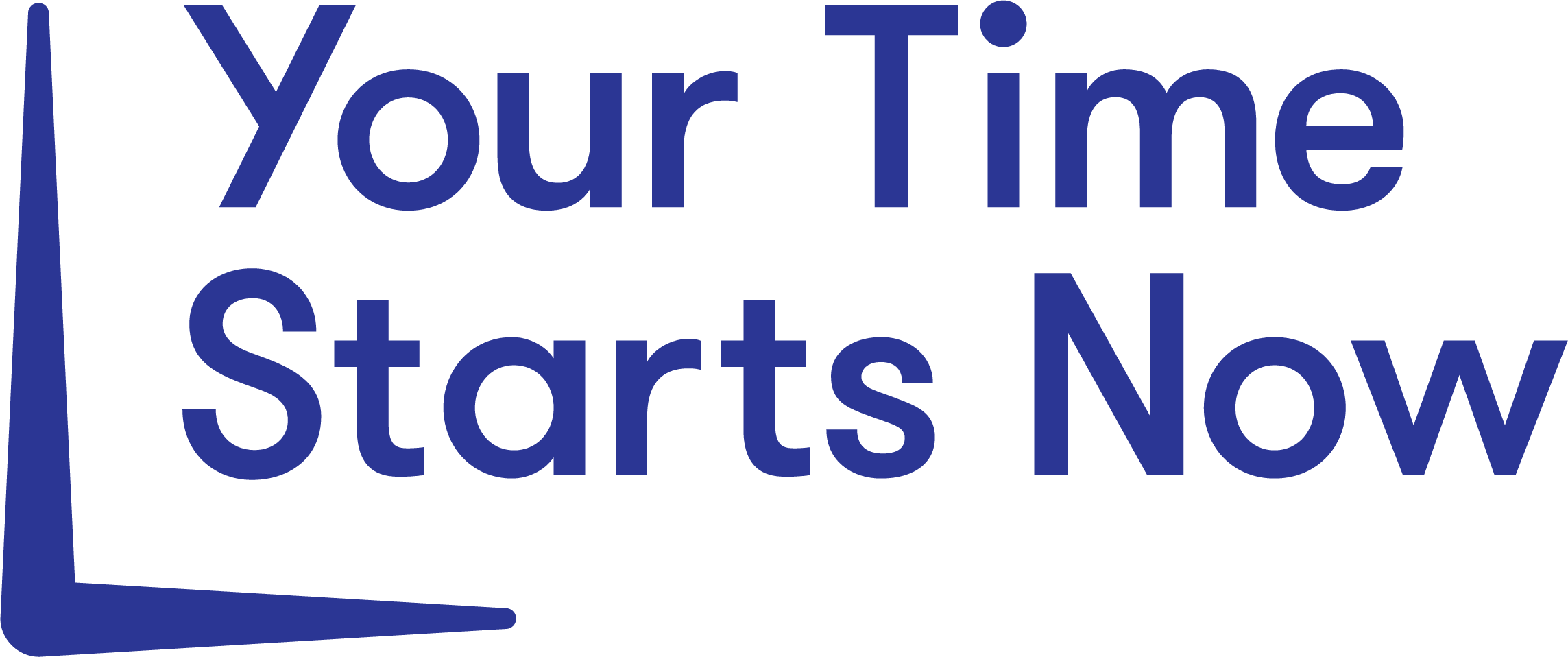 Time Now In Png - Time Starts Now (2287x958), Png Download