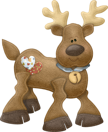 Christmas Lights Clipart Moose - Christmas Day (410x500), Png Download