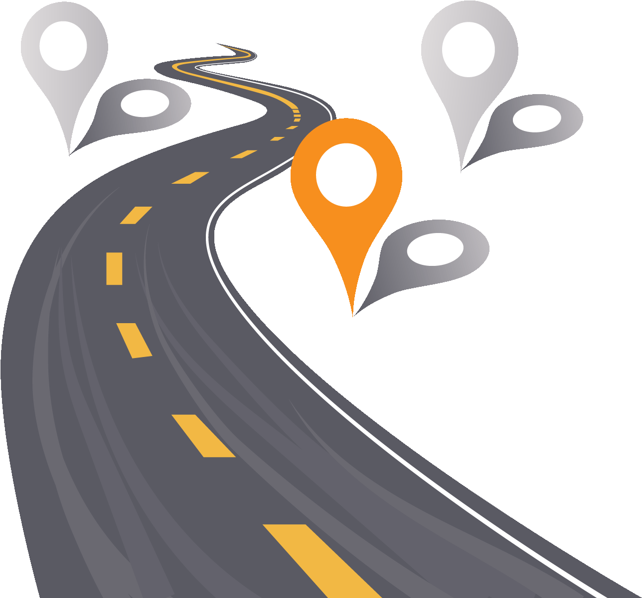 Road To Success Png (1600x1200), Png Download