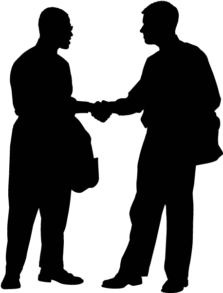 Meet - Ppt Background Shake Hands (1109x1109), Png Download