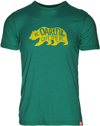 Dare Bear Organic 50/50 T-shirt - Meridian Line Men's Captain Bird Beard T-shirt (480x480), Png Download
