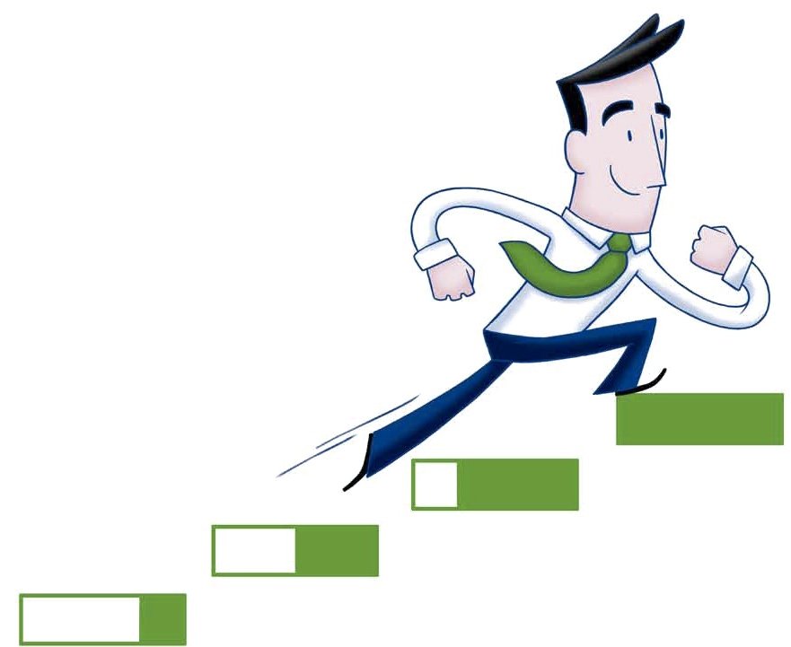 Ladder Of Success Png Transparent Picture - Ladder To Success Png (1325x814), Png Download