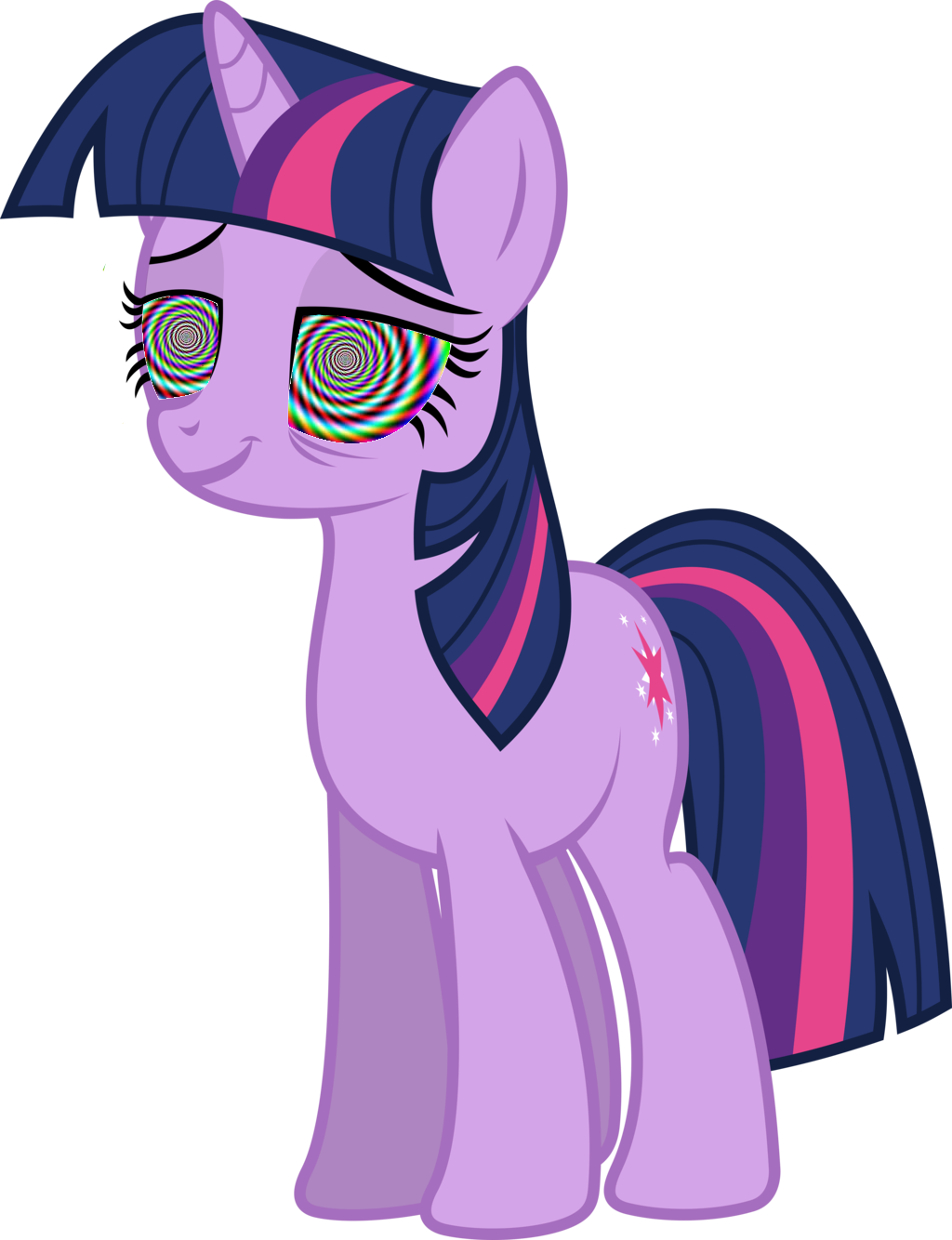Sparkle - My Little Pony Twilight Hypnotized (1024x1334), Png Download