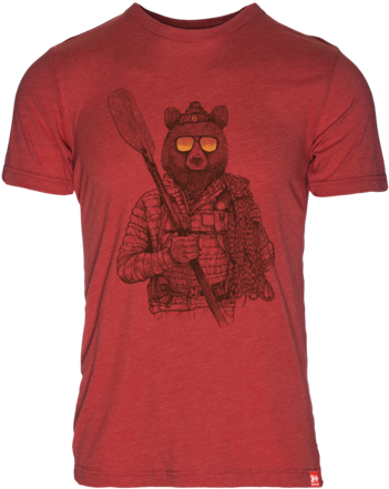 Hip Bear Organic 50/50 T-shirt - Star-lord (480x480), Png Download