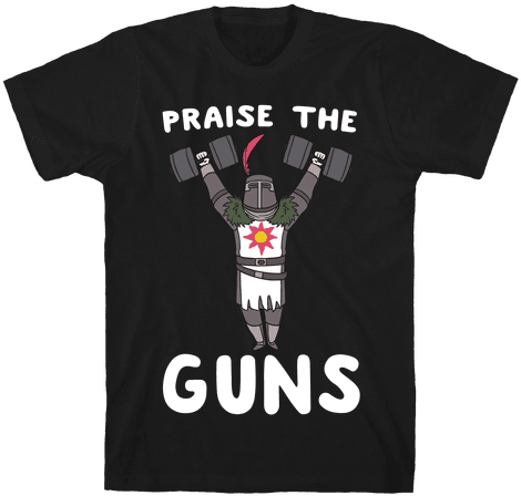 Praise The Guns - Genderfluid Shirt (484x484), Png Download